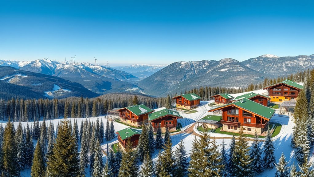 eco friendly swiss ski resorts