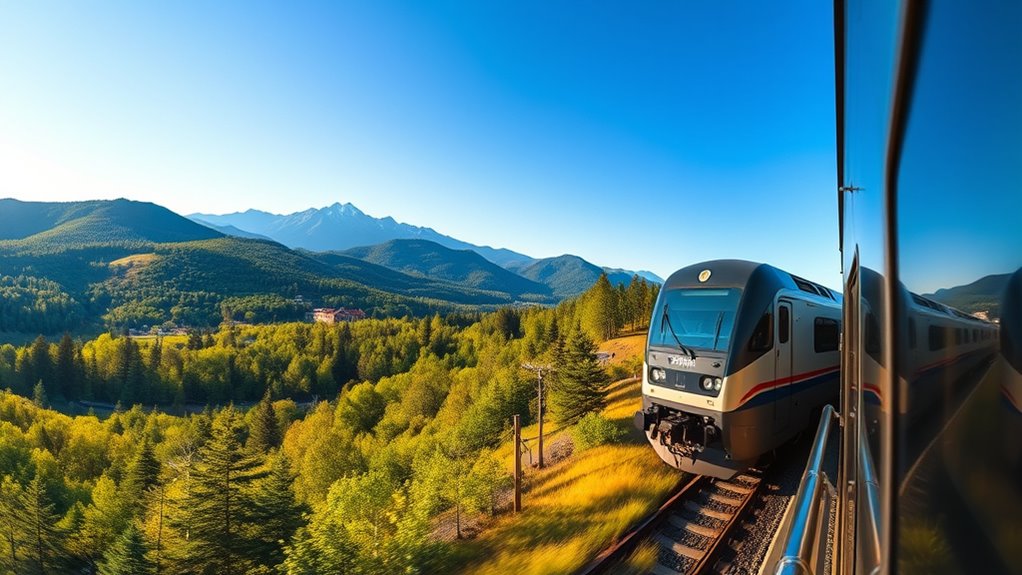 eco friendly train travel benefits