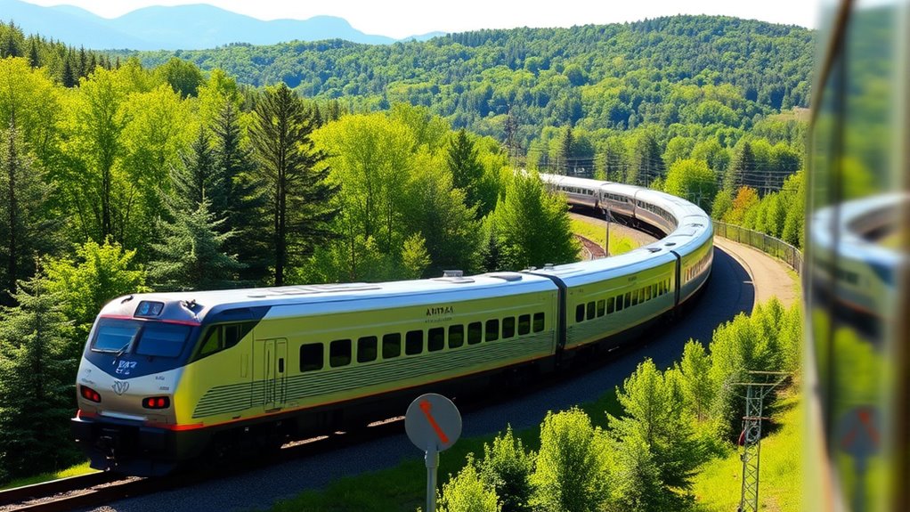 eco friendly train travel benefits