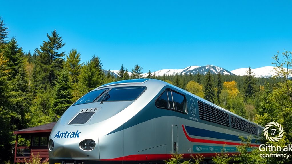 eco friendly train travel initiatives