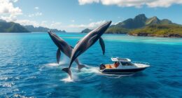 eco friendly whale tourism tonga
