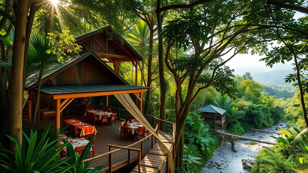 eco lodges promote sustainability
