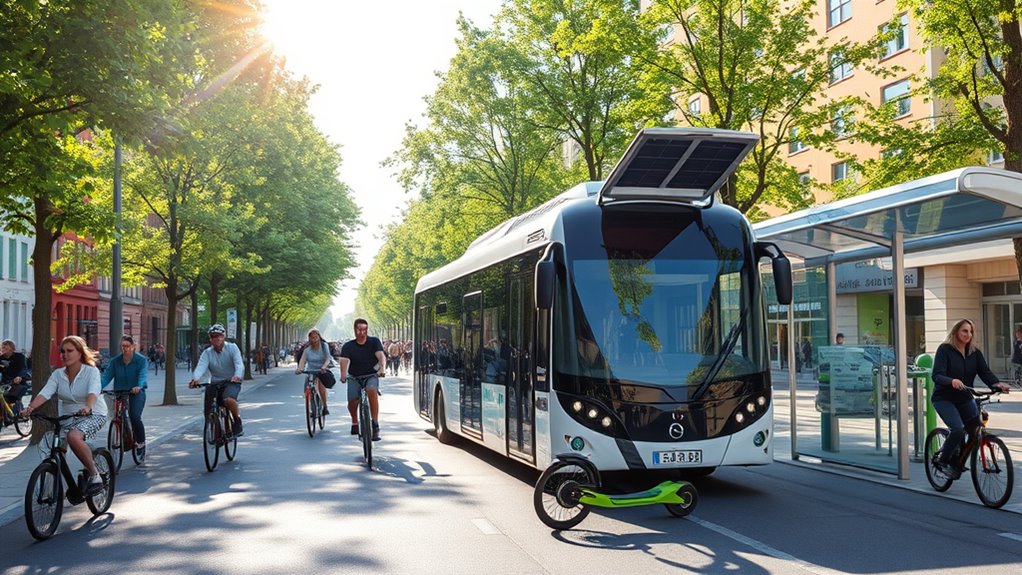 efficient eco friendly city transit
