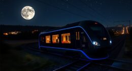 electric night train travel