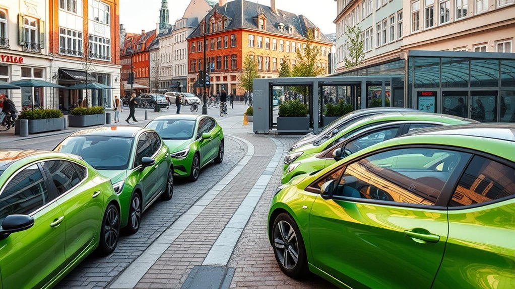 electric vehicles and car sharing