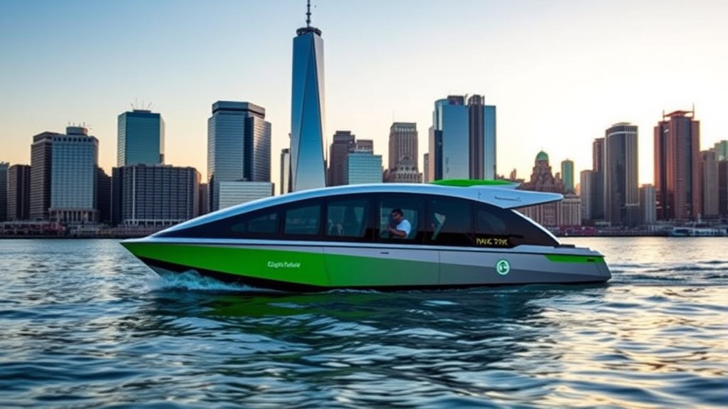 electric water taxi dock locations