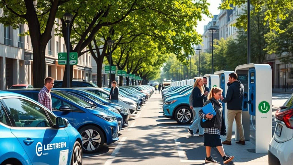 european cities promote sustainable electric mobility