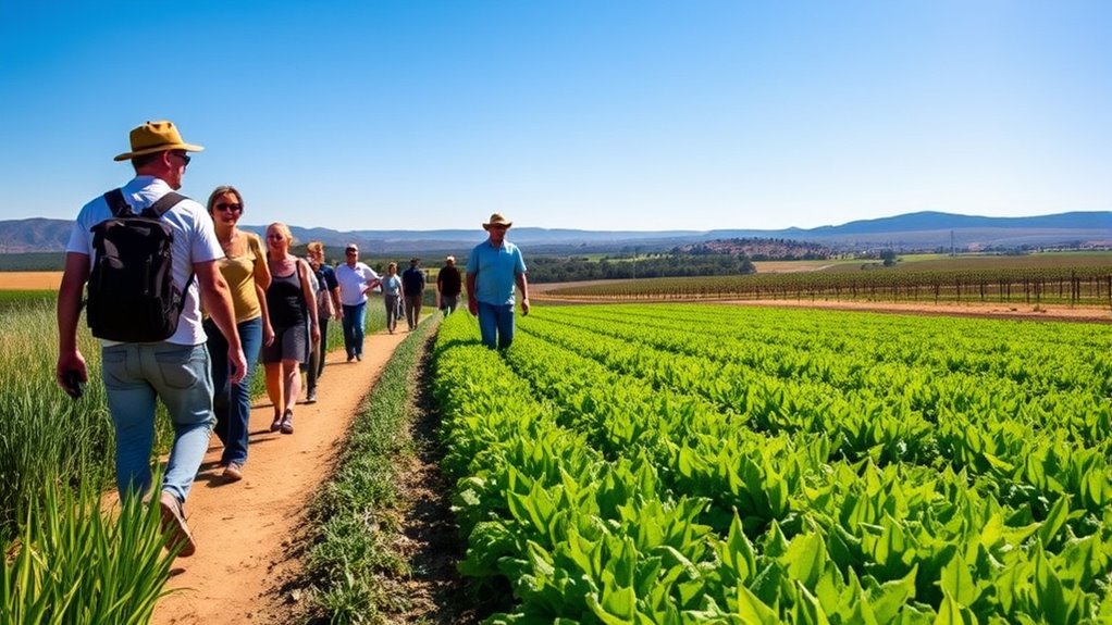 farmer interactions showcase sustainability