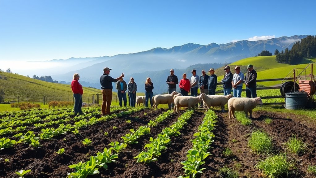 farmers embrace sustainable diversification