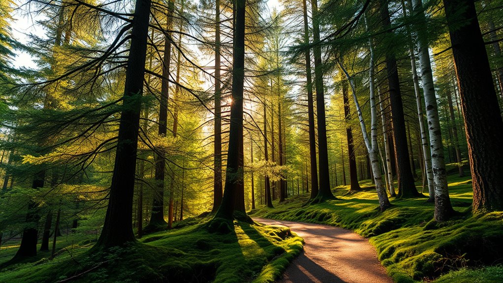 forest bathing promotes relaxation