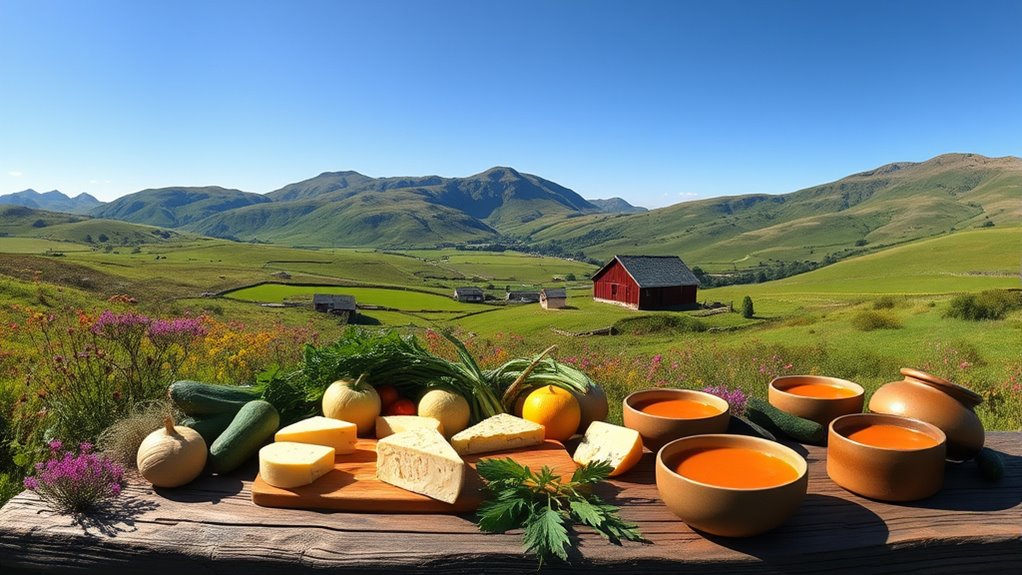 fresh highland farm to table cuisine