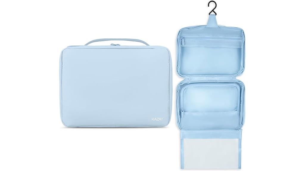 hanging tsa toiletry bag