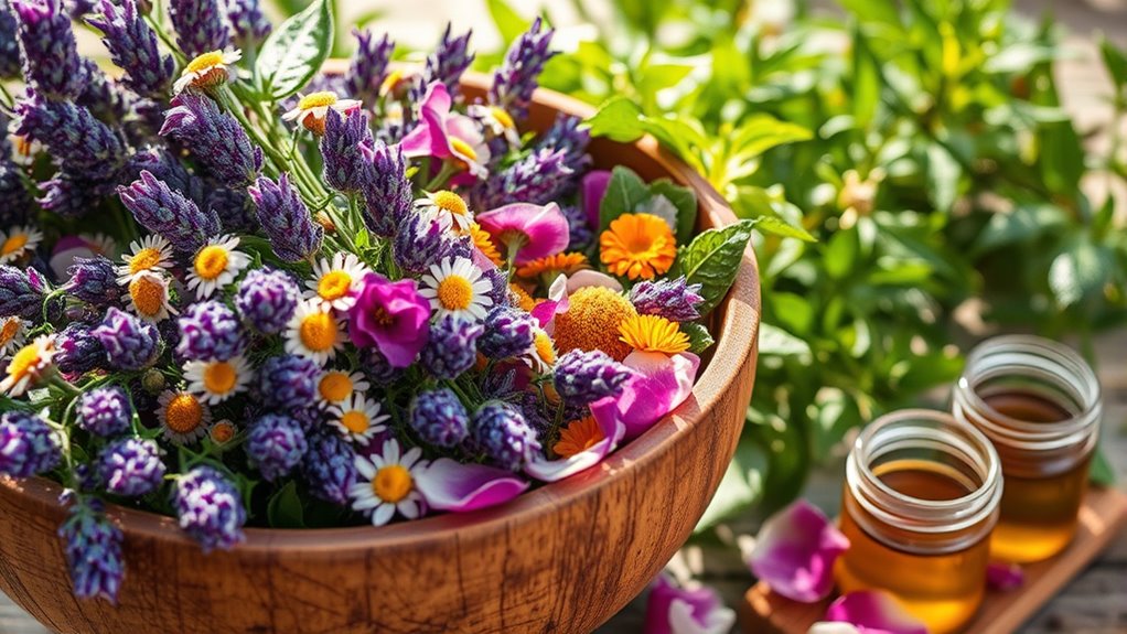 herbal foraged scrub crafting