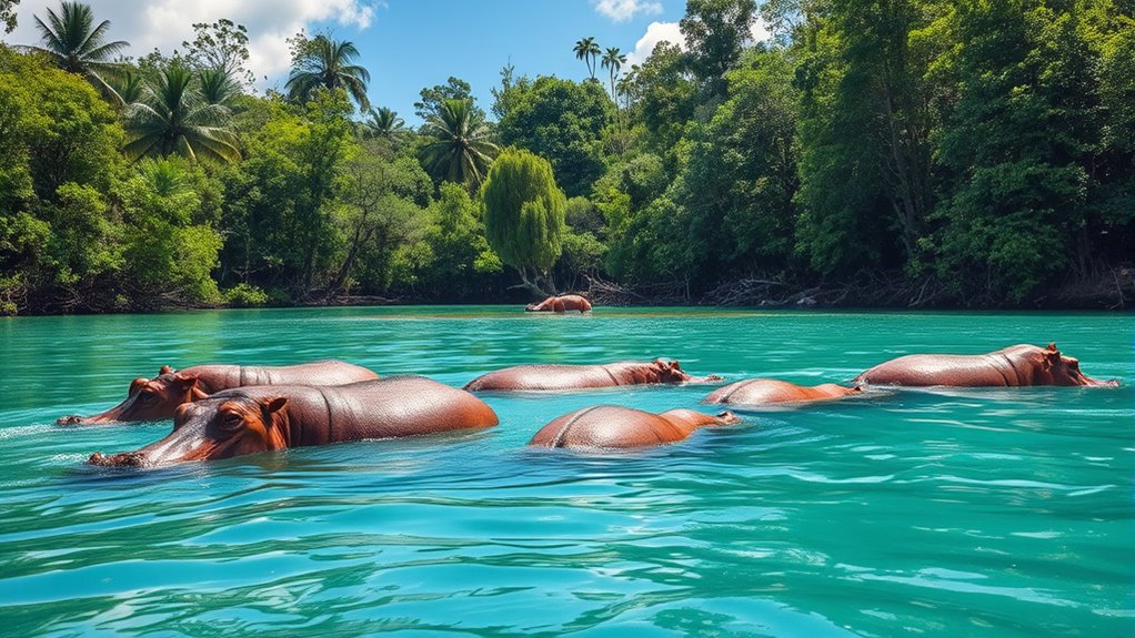 hippo migration and water quality