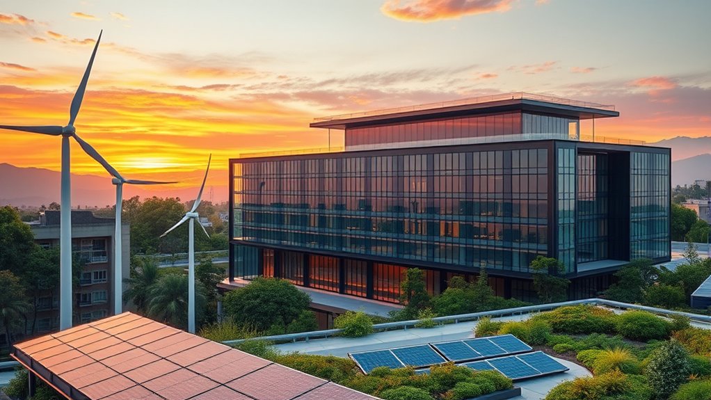 hotel generates excess renewable energy