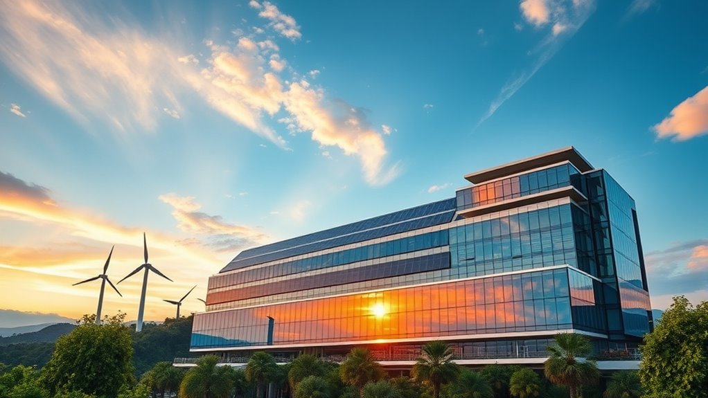 hotels achieving net positive energy