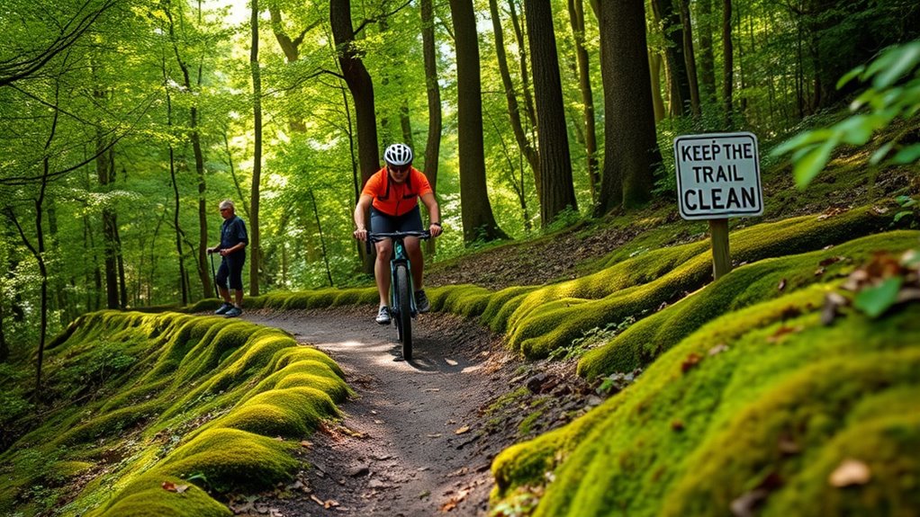 keep trails clean and preserved