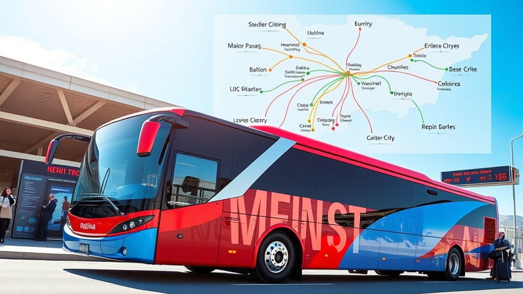 key routes and passenger demand