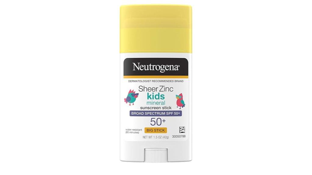 kids spf 50 sunscreen