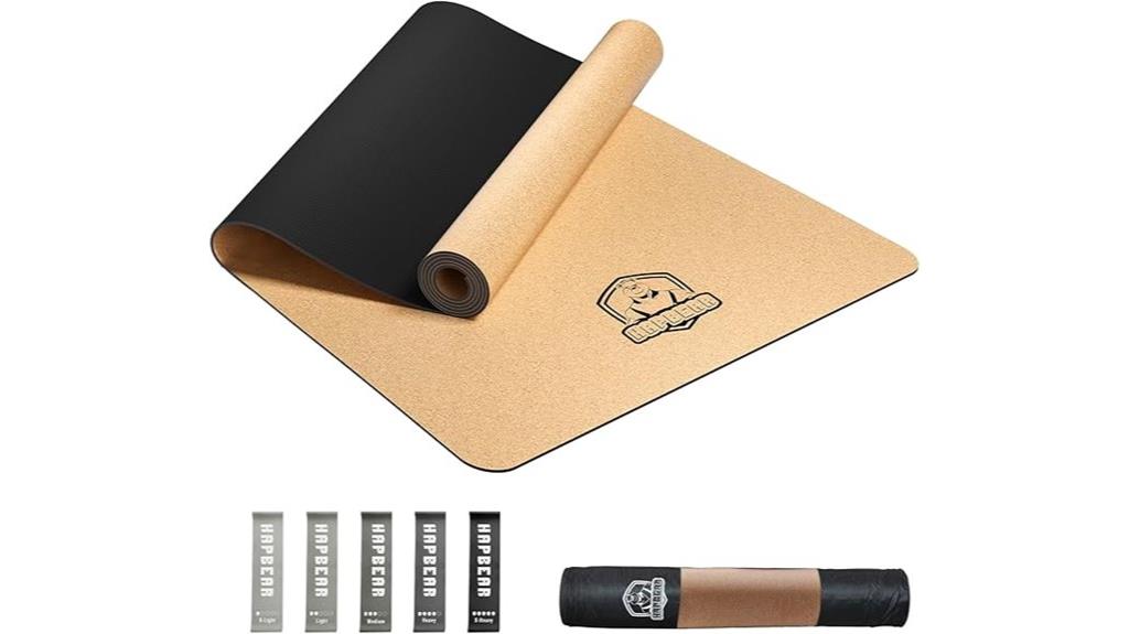 large cork yoga mat