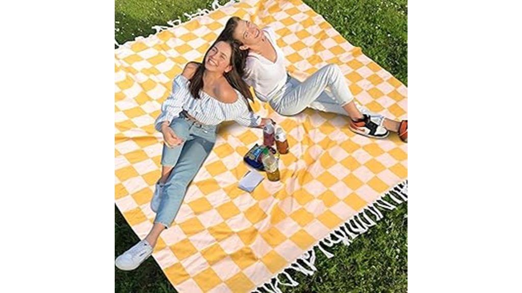 large outdoor picnic blanket