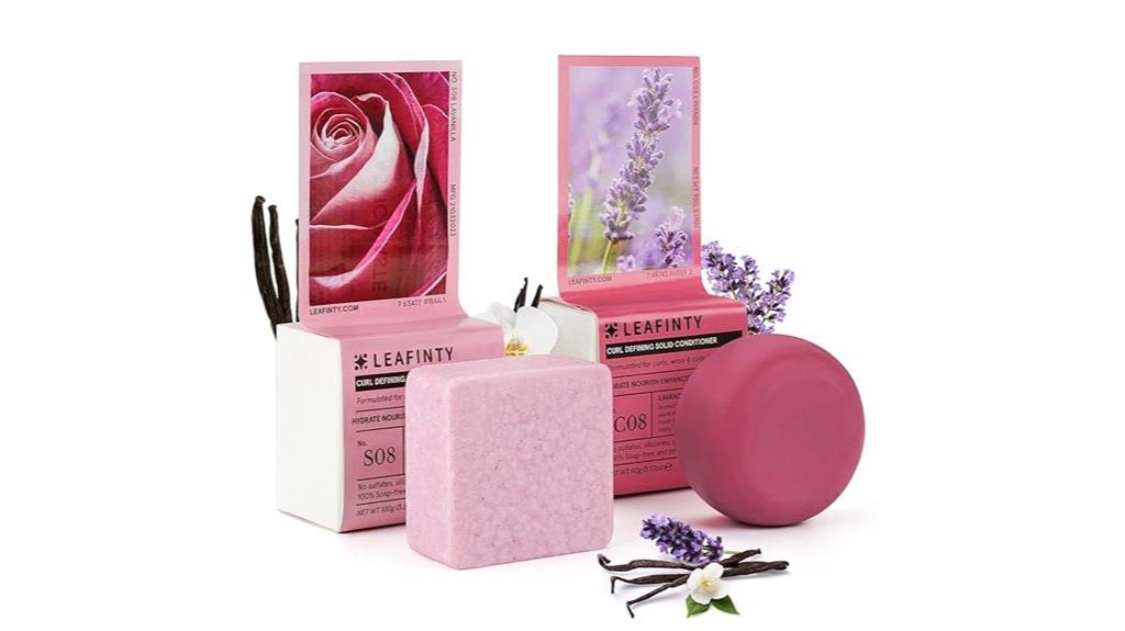 lavanilla scent shampoo set