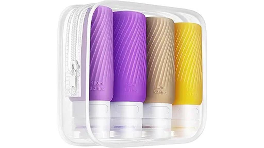leak proof travel bottles