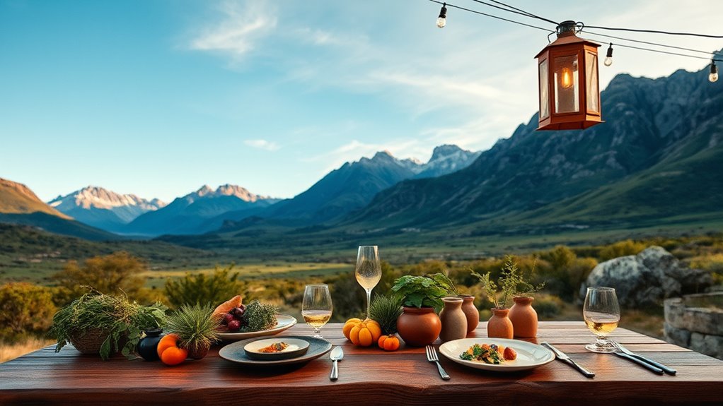 local sustainable farm to table dining