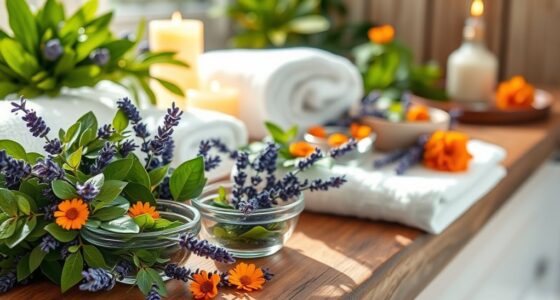 locally foraged botanical spa
