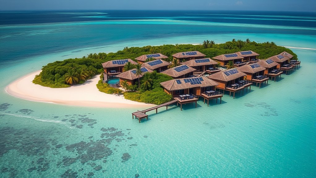 luxury eco friendly island retreat