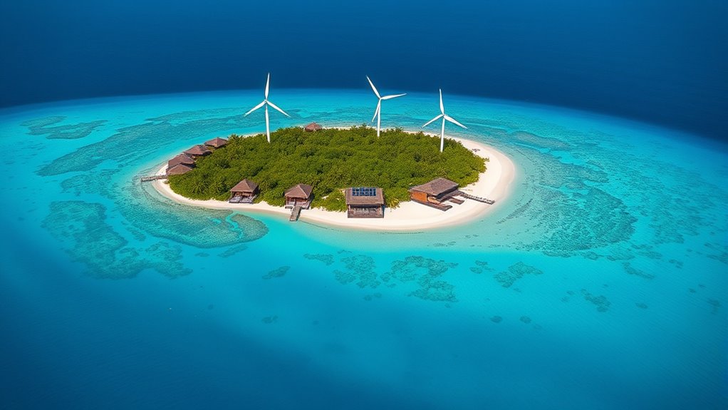 luxury eco friendly island stay