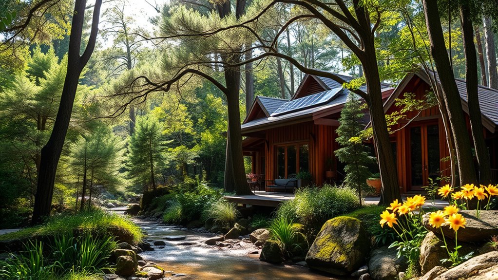 luxury eco friendly mountain retreat