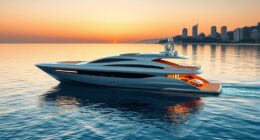luxury electric yacht innovation
