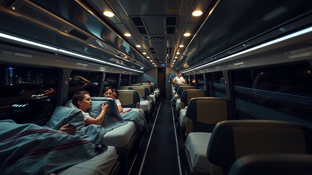 luxury overnight bus travel