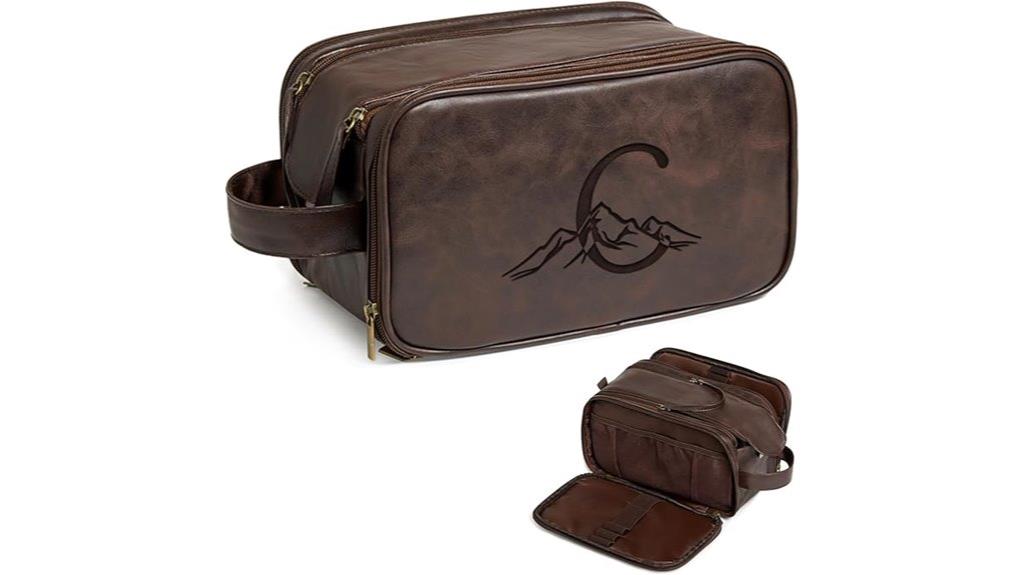 men s custom toiletry bag