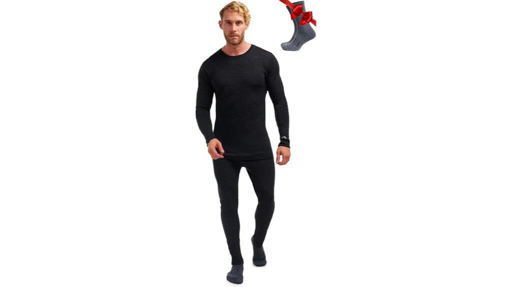 men s merino wool base layer