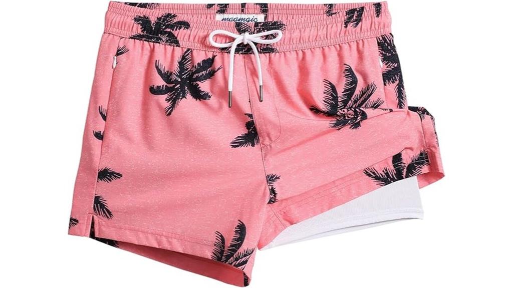 mens swim trunks compression