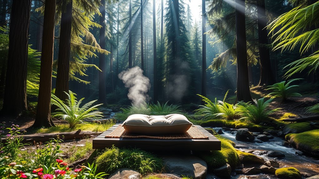 mindful forest retreat planning