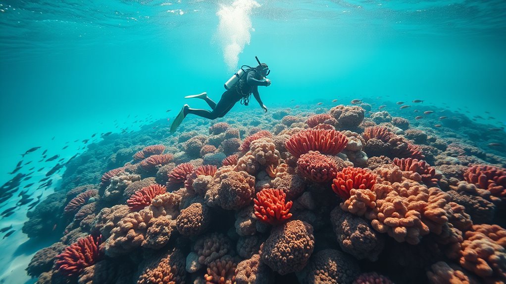 minimize impact protect reefs