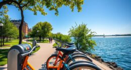 minneapolis lakes bike map