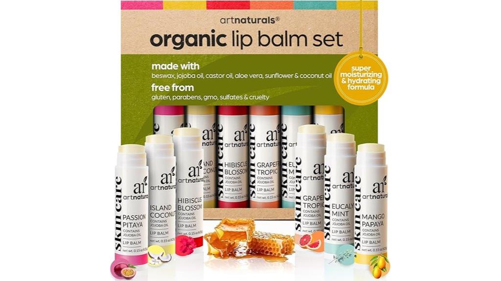 natural beeswax lip balm