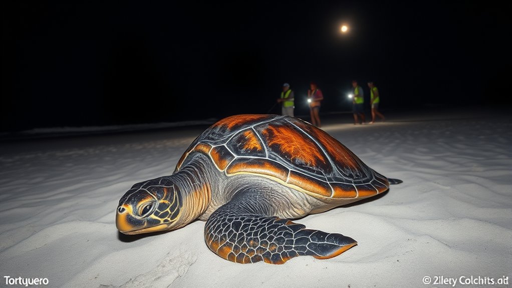 night turtle nest protection