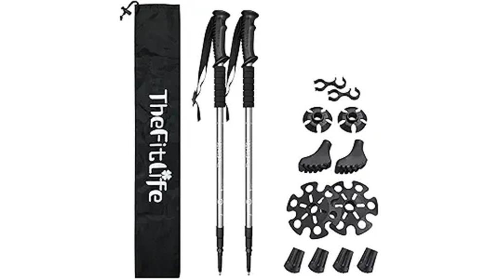 nordic walking trekking poles