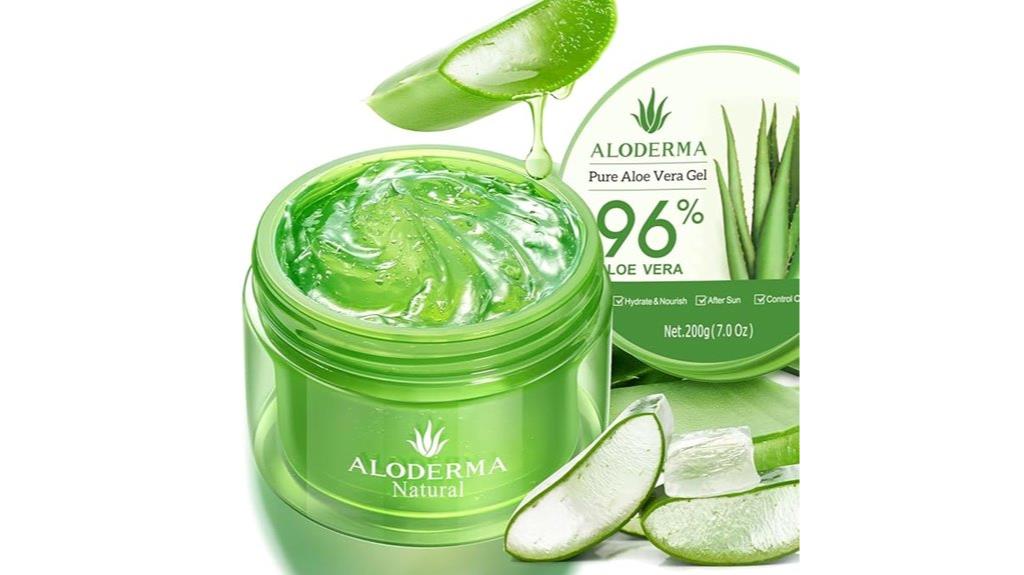 organic aloe vera gel
