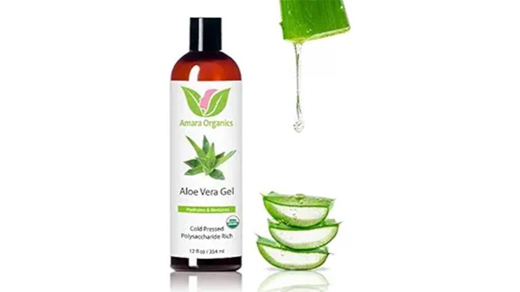 organic aloe vera gel