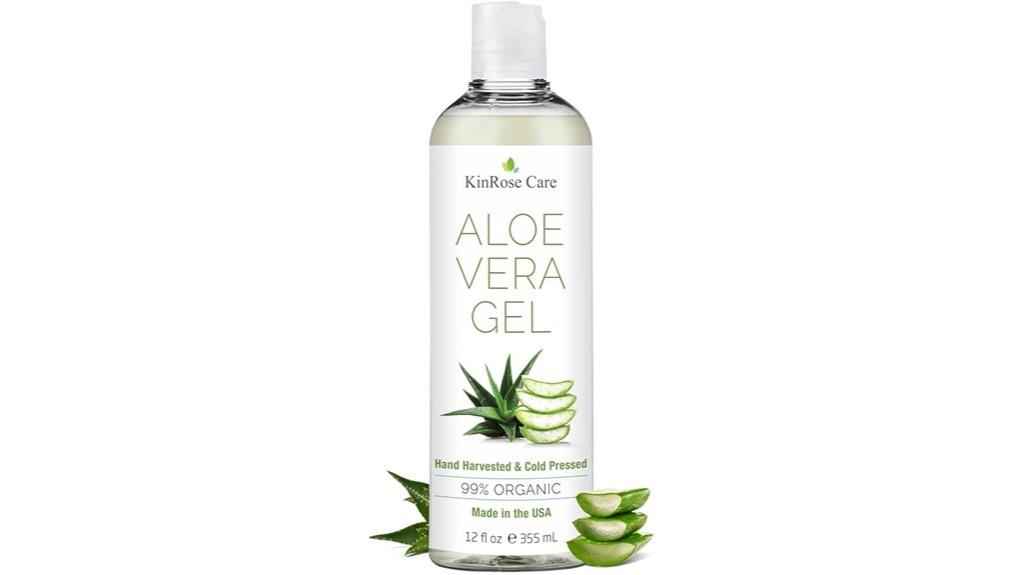 organic aloe vera gel