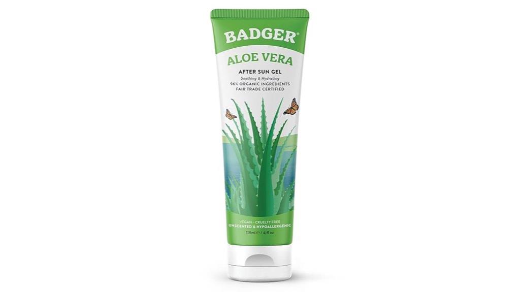 organic aloe vera gel