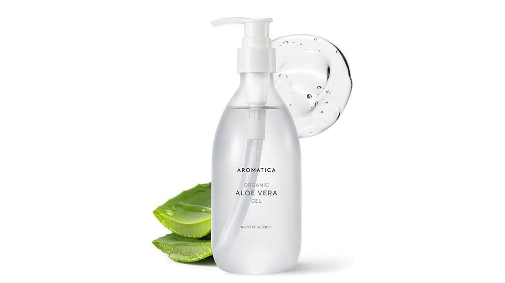 organic aloe vera gel