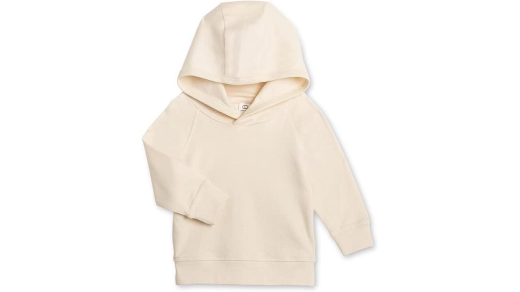 organic cotton toddler hoodie
