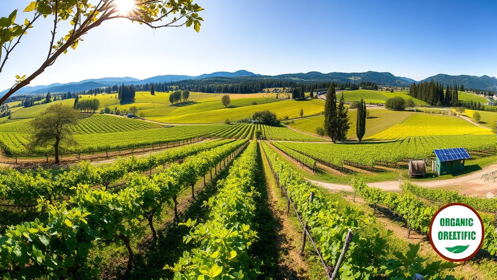 organic farming and biodynamic practices
